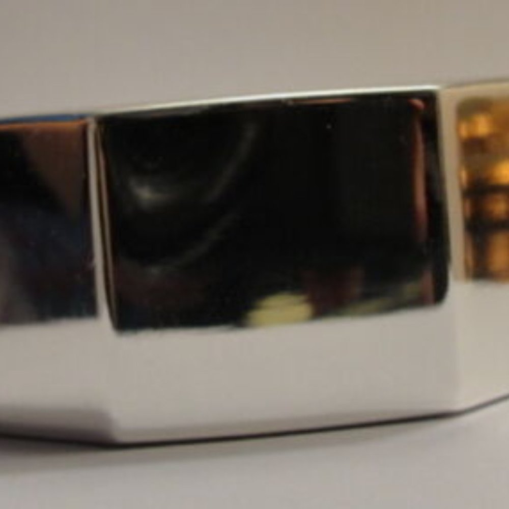 Silver Tone Nut Style Clamper Bracelet Wholesale Lot of 6